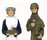 Chess set, Sherlock Holmes themed, painted by Mascott Direct