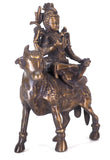 Shiva riding Nandi