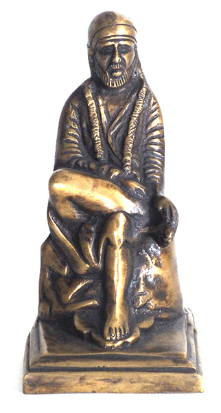 Sai Baba Brass figurine
