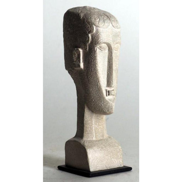 Head sculpture by Modgliani