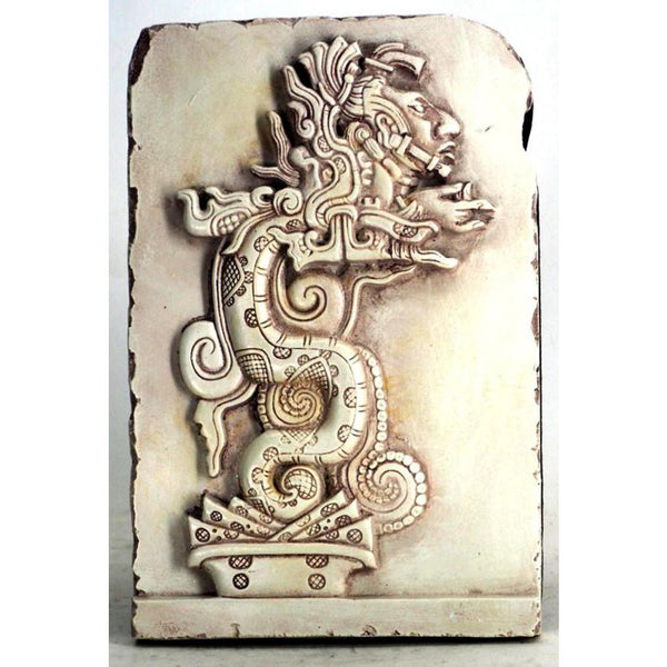 Mayan Vision Serpent-Kukulkan- plaque
