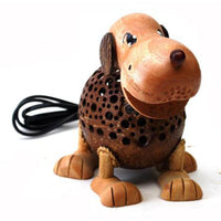 Lamp-coconut shell-puppy