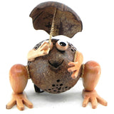 Lamp-coconut shell-Umbrella Frog
